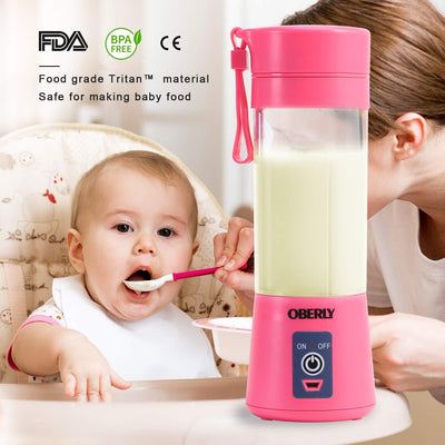 Portable Blender, OBERLY Smoothie Juicer Cup.