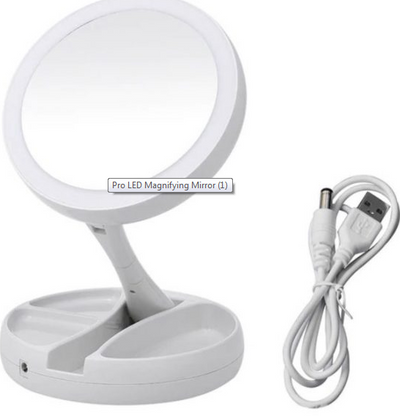 LED DESKTOP VANITY MIRROR